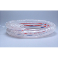 水管软管RS塑料透明防冻水管自来水管蛇皮管6分无味 加厚 白色 100m