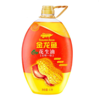 金龙鱼压榨一级特香花生油4L