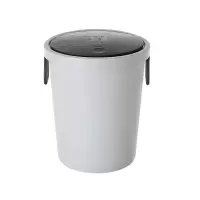 圆形弹盖垃圾桶