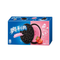 奥利奥草莓味夹心饼干233g
