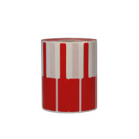 威标Q-02F-600RD线缆标签纸 红色25*38+40mm、600张/件(单位:件)