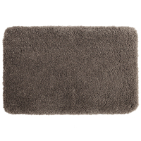 日本爱丽思地垫卫生间厕所防滑脚垫浴室吸水速干家用长毛绒门垫子褐色L