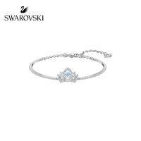 施华洛世奇雅致皇冠手镯（白金）