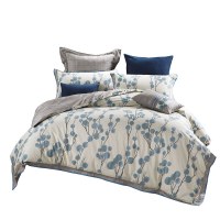 水星家纺蓝莓时光四件套