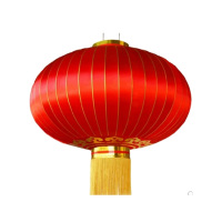 铁口绸缎灯笼户外防水大红灯笼 150# 1对装(2只)直径100cm