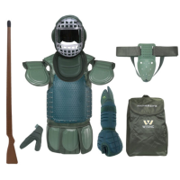 九日山训练护具套装 专用护具装备军绿色/枣红色 M码/L码/XL码2907A1