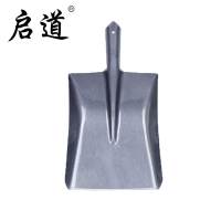 启道全钢加厚大铁锹 挖土种菜种花多功能户外铲子园艺工具 方锹头(不带柄)