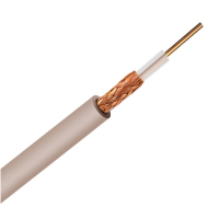 两兆线同轴电缆射频线1芯2M线SYV-75-2-1 0.34纯铜单股128高编 75欧姆数字信号线 200米