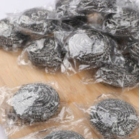 钢丝球清洁球家用不锈钢洗锅厨房清洁用品(3个装)