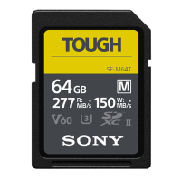 索尼 SONY SF-M64T SD卡 64G 高速读取277MB UHS-II 相机存储卡