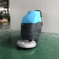 手推式洗地机 商场超市用全自动洗地机 带24伏100安免维护电池 单位:台