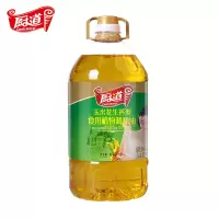 厨道5L花生浓香食用植物调和油 4瓶/箱 单瓶装