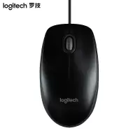 罗技(Logitech)M100有线鼠标