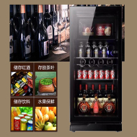 单门小型冰箱母乳冷藏柜家用客厅办公室玻璃门饮料保鲜茶叶小冰吧