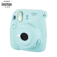 富丶士instax立拍立得 一次成像相机 mini9 (mini8升级款) 冰霜蓝