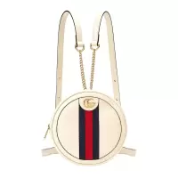 GUCCI 古驰 白色女士双肩包背包 598661-DJ2DG-8454