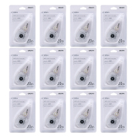 得力 7249 修正带 (WB) 修正带(白色)(12支/卡)单位:卡