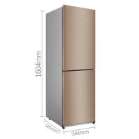 美的(Midea) 冰箱186升风冷两门BCD-186WM爵士棕 LN