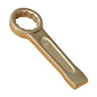 中防 1002德式防爆带槽敲击梅花扳手 140mm 铝青铜 1002-140