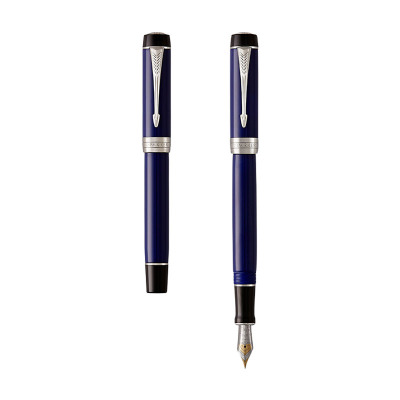 派克(PARKER)钢笔 世纪系列青黛蓝白夹墨水笔