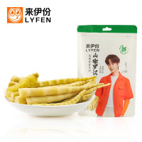 来伊份 山椒罗汉笋 即食笋类制品辣味笋干竹笋干下饭菜250g/袋新老包装随机发货