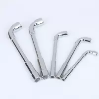 易诺L型铣孔扳手RS L型铣孔扳手 套筒扳手弯头扳手 18mm 8支/盒