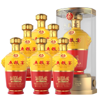 五粮液股份五粮宴豪华版礼盒 52度浓香型白酒500ml商务宴请送礼酒
