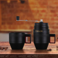 FORUOR FU-GM167 FU金银物语 双耳研磨手冲咖啡杯