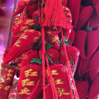 新年辣椒装饰串(有字)(串)