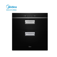 美的 Midea 消毒柜 二星级嵌入式 家用双门紫外线高温碗柜 100Q33