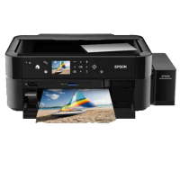 爱 普 生 A4幅 L850 液晶屏 打印 复印 扫描 一体