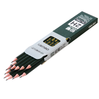 得力(deli)7082 2H高级绘图铅笔 (12支/盒)