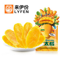 来伊份 芒太后 芒果干水果干蜜饯果脯果干片零食小吃108g/袋(新老包装随机发货)*10
