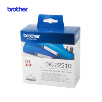 兄弟(brother) DK-22210标签色带 白底黑字 单个装