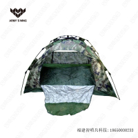 军燚 01拉绳式单兵自动帐篷