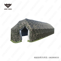 军燚 60平米折叠式网架指挥帐篷迷彩帐篷指挥帐篷