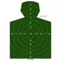 半身靶纸(3) 100张