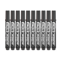 得力（deli）6881 记号笔单头油性笔物流大头笔10支/盒