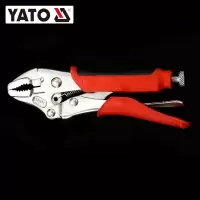 易尔拓 大力钳 塑柄圆口大力钳140mm YT-2151