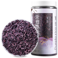 禾煜 甄选紫米450g 紫糯米 五谷粗粮 杂粮 罐装 煲粥甜羹*4