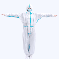 一次性医用防疫服全身连体医护医疗隔离衣 单位:套