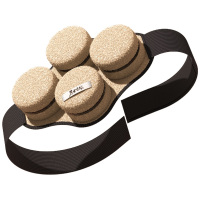 左点艾灸盒四联随身灸 家用隔烟温灸盒 加热防烫仪器 陈年艾叶艾草艾条艾柱适用 家庭式全身