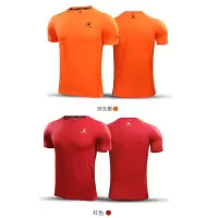 卡尔美运动T恤871002-八色可选（荧光橙/红色/黑色/白色/湖蓝/彩蓝/荧光绿/荧光黄）