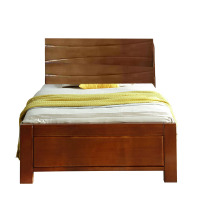 单人床 实木单人床 1.2米 床头柜