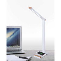 【精选】联创（Lian）DF-LP005M智能无线充电台灯触摸开关可调节无极调光台灯