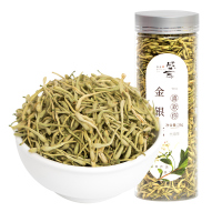 盛耳 花草茶叶搭配胎菊菊花茶泡水去金银花火茶清罐火非散装 金银花36g