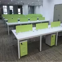 简约现代职员办公桌四人位员工电脑桌 单位：张