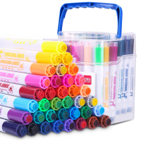 得力70699-36色印章水彩笔/1盒装