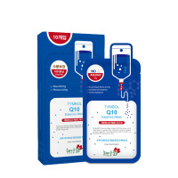 棠印 Q10精华面膜 补水保湿(10片/盒) 5盒/组(组)