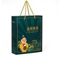 黑土稻场 庆人府石板大米400g/袋